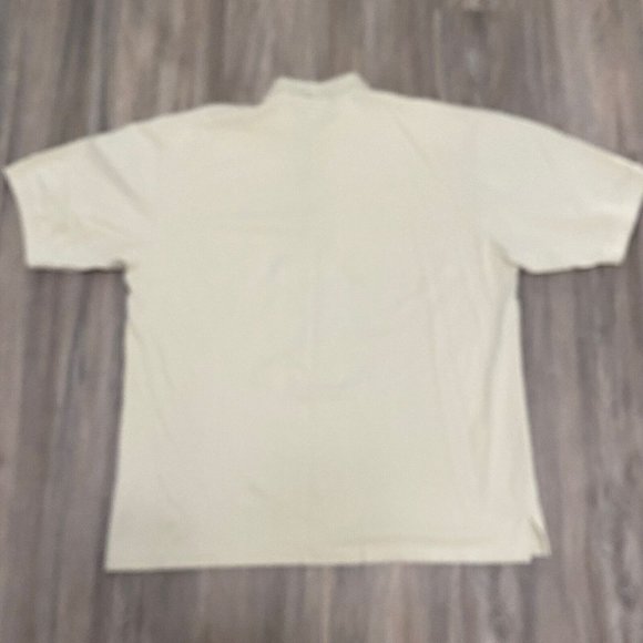 Military USS RONALD REAGAN CVN-76 Peace Through Strength Beige Polo Shirt‎ XL - Picture 3 of 7